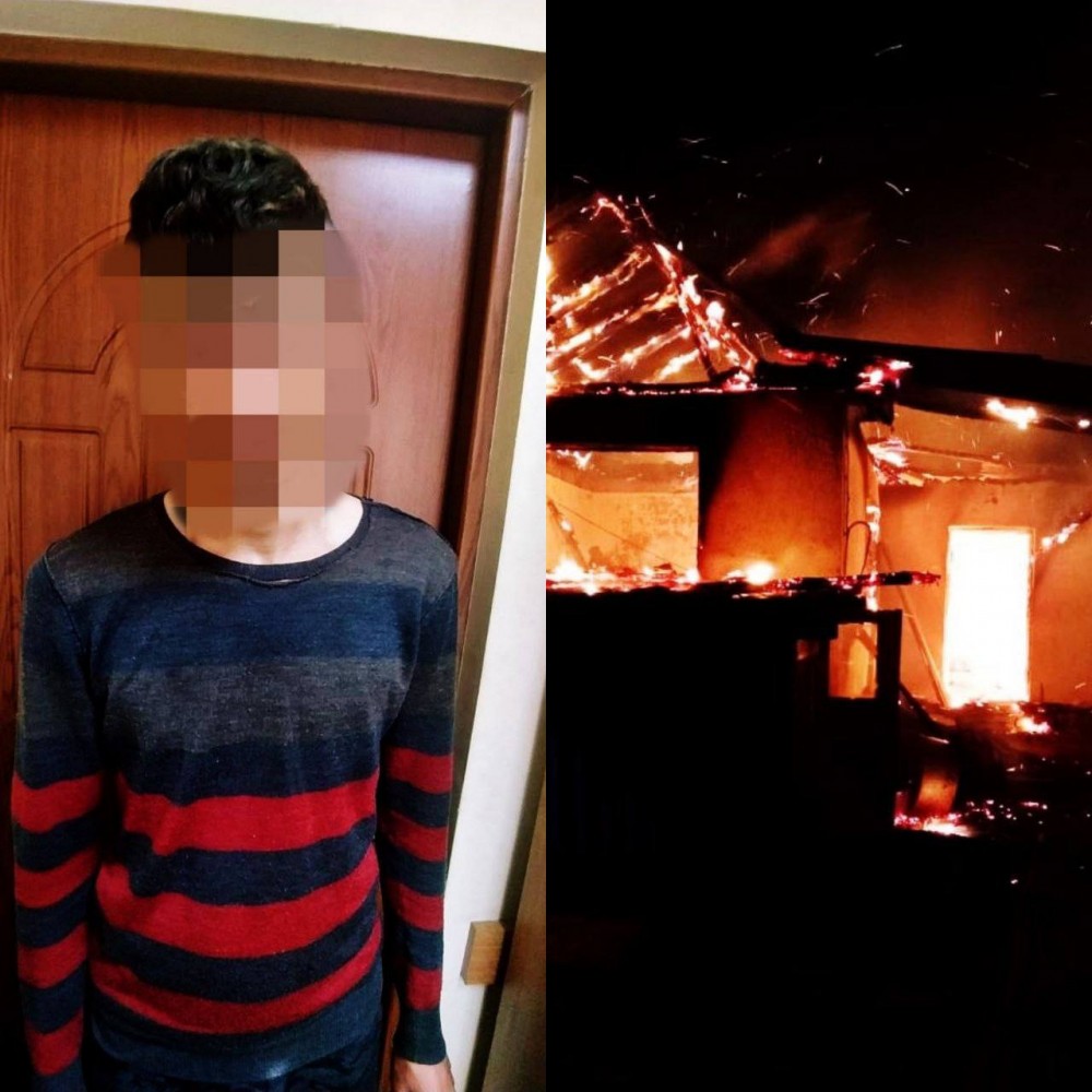 Caz TERIBIL la Orhei. Un tânăr de 24 de ani, bănuit că și-ar fi omorât și incendiat propriul tată